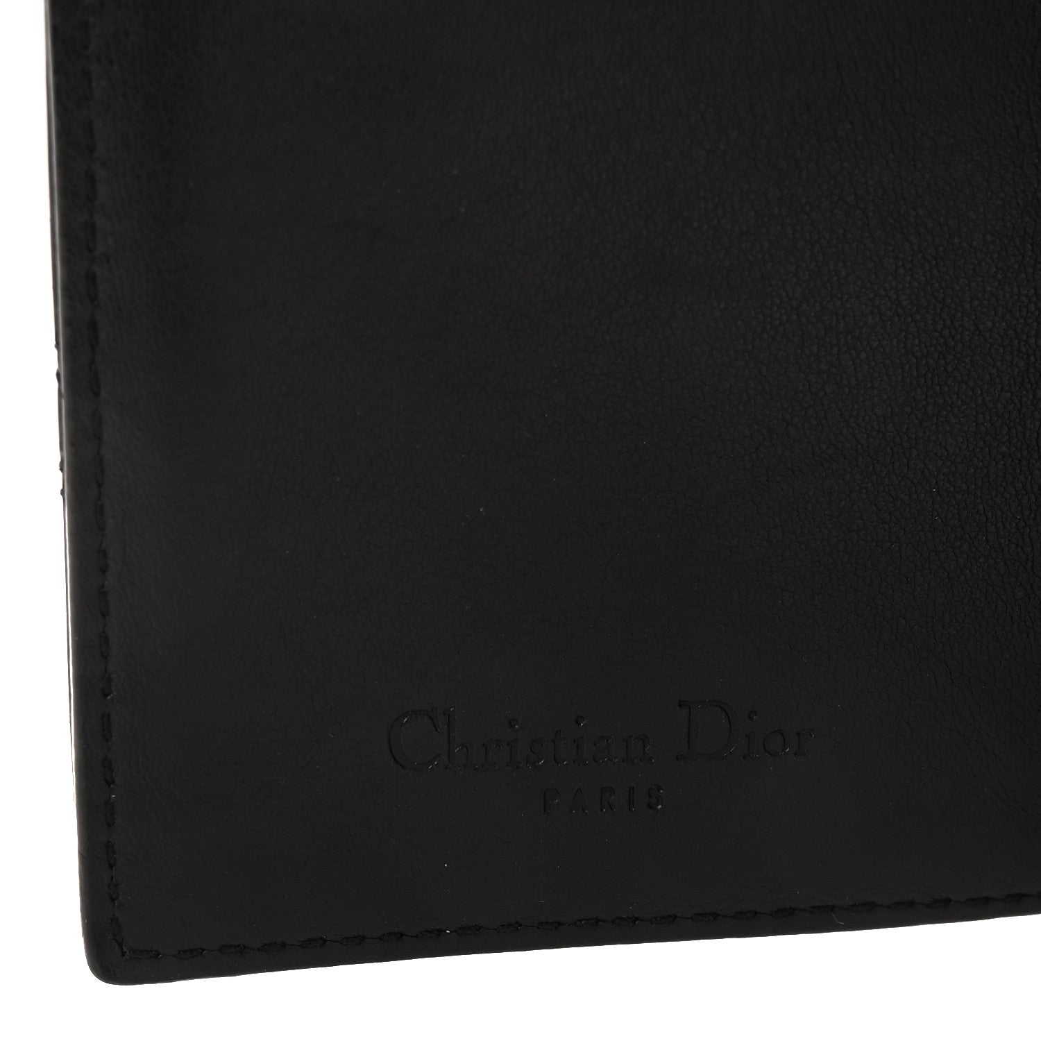 Christian Dior Patent Cannage Lady Dior Eden Wallet Black 6 of 7