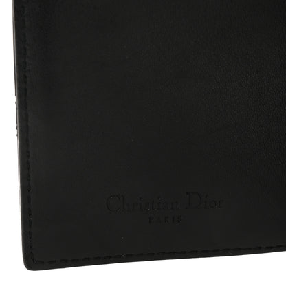 Christian Dior Patent Cannage Lady Dior Eden Wallet Black 6 of 7