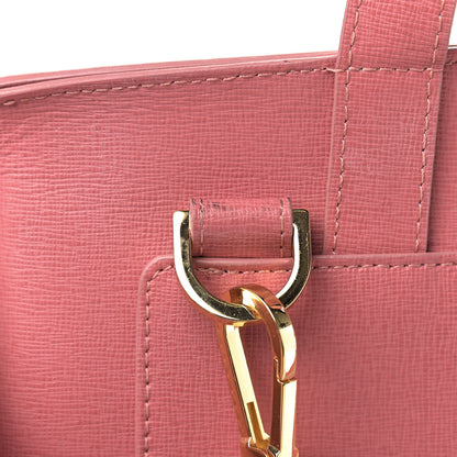 Mansur Gavriel Saffiano Mini Lady Bag Pink 11 of 12
