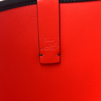 Christian Louboutin Calfskin Beautiful Red East West Cabata Tote Black Multicolor 6 of 10