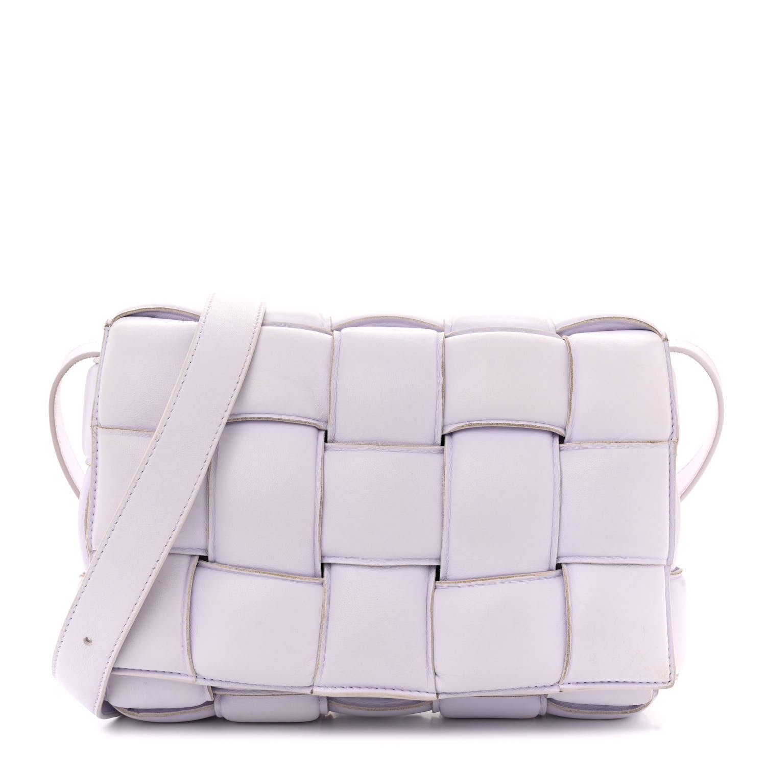 Bottega Veneta Nappa Maxi Intreccio Padded Cassette Crossbody Bag Mirth Washed 1 of 16
