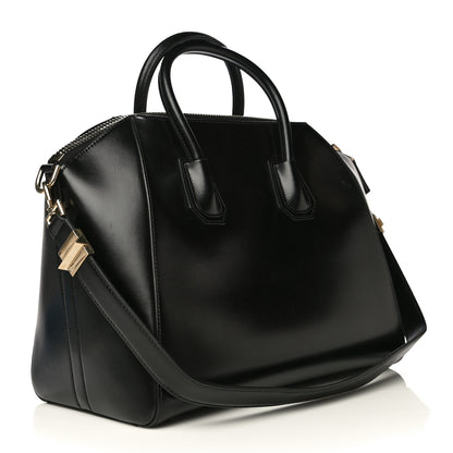Givenchy Shiny Lord Calfskin Medium Antigona Black 3 of 17