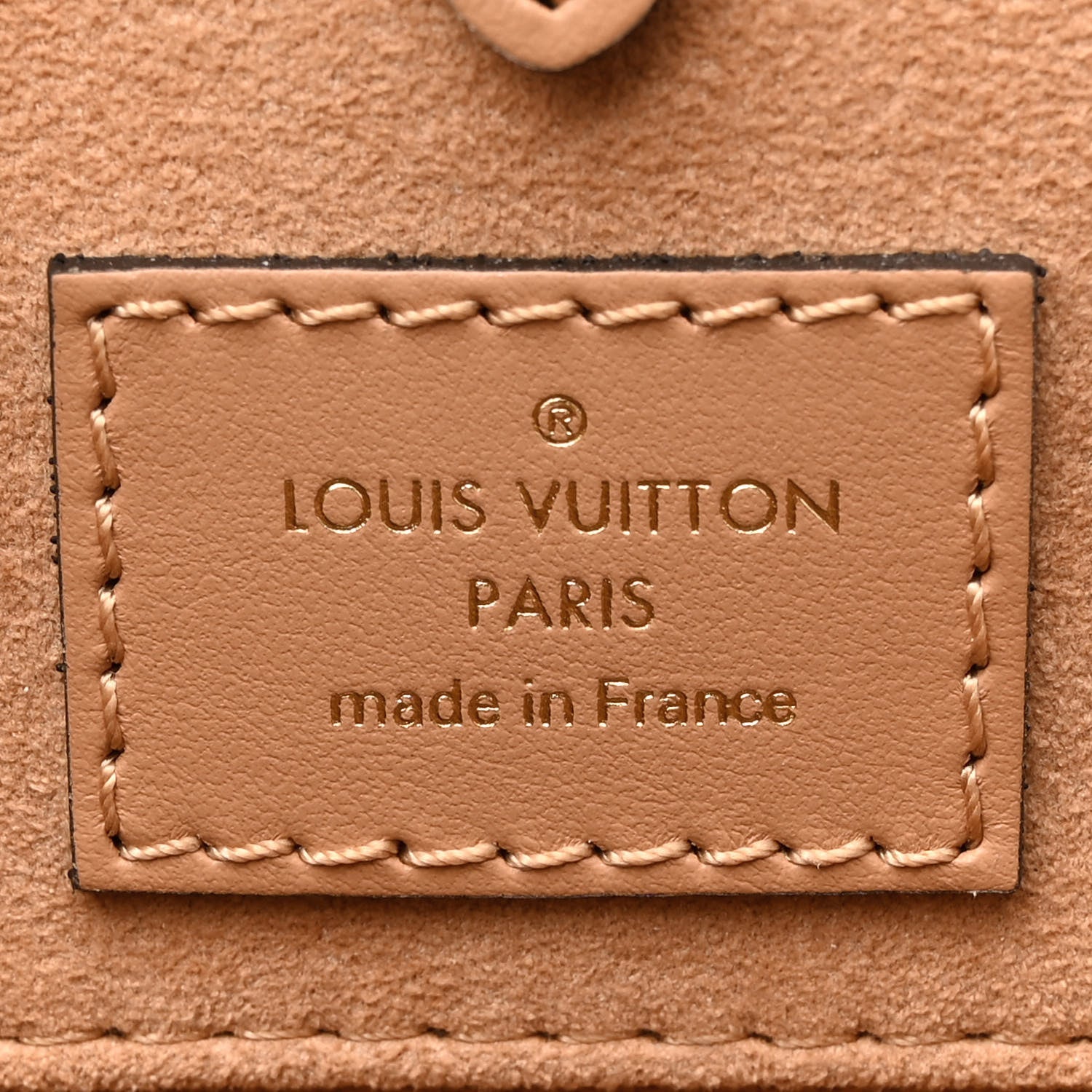 Louis Vuitton Empreinte Monogram Giant Onthego MM Arizona Creme 6 of 10