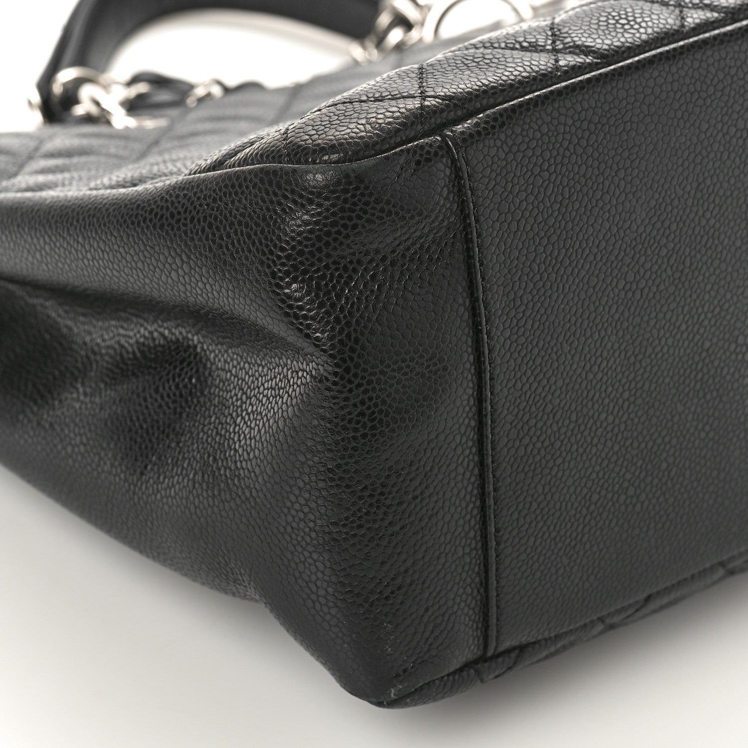 Chanel Caviar Quilted Grand Shopping Tote GST Black 8 of 11