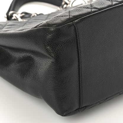 Chanel Caviar Quilted Grand Shopping Tote GST Black 8 of 11