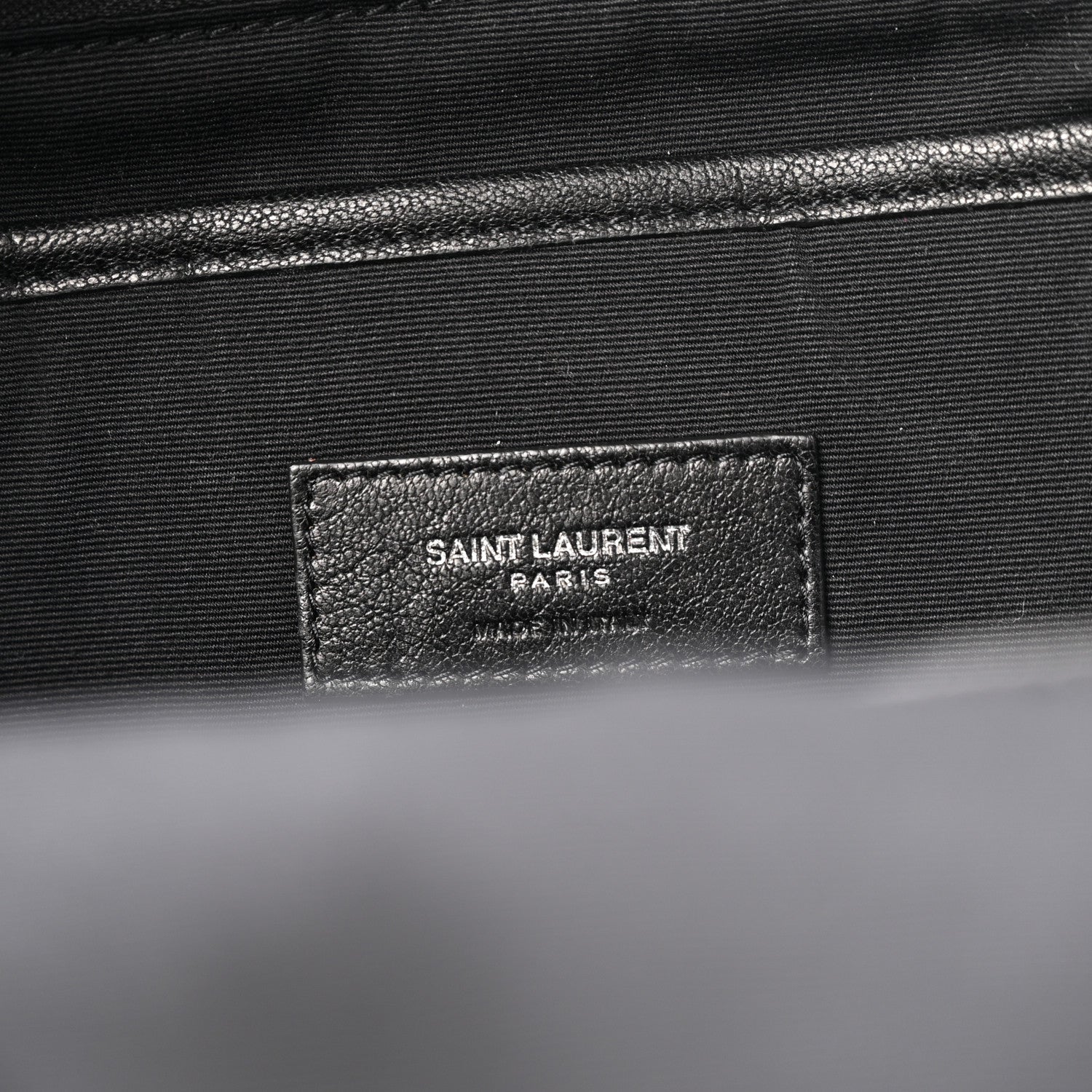 Saint Laurent Lambskin Mini City Backpack Black 6 of 9