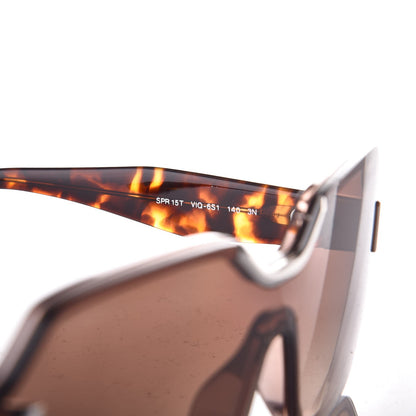 Prada Geometric SPR 15T Sunglasses Tortoise 5 of 8