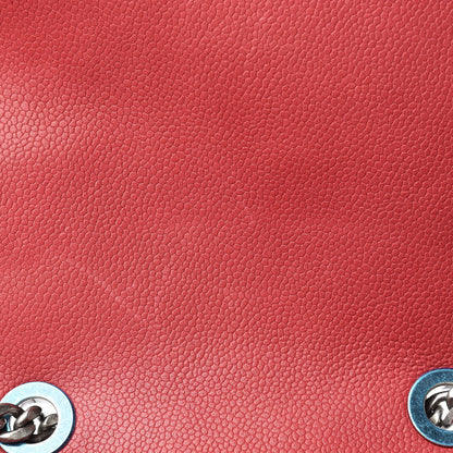 Chanel Caviar Quilted Casual Pocket Messenger Flap Red 15 of 18