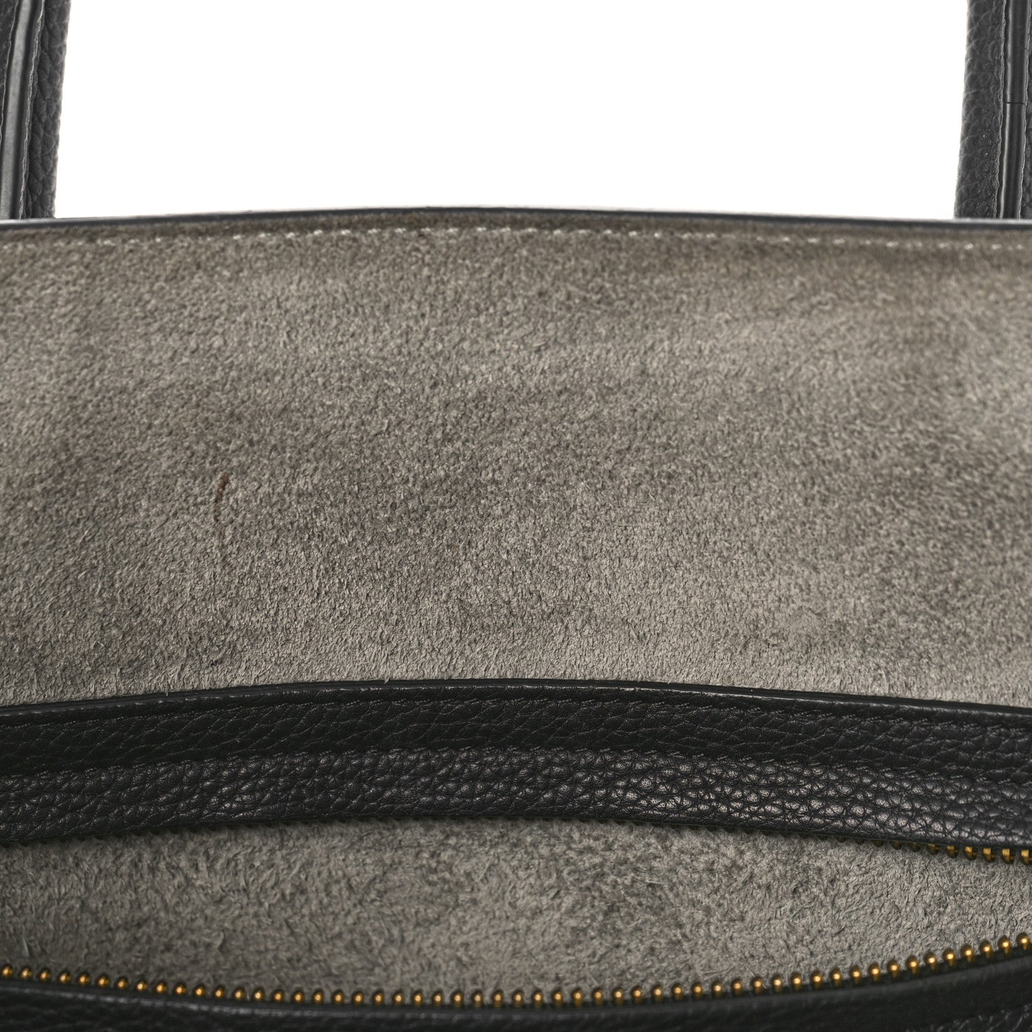 Celine Supple Calfskin Medium Phantom Luggage Black 12 of 14
