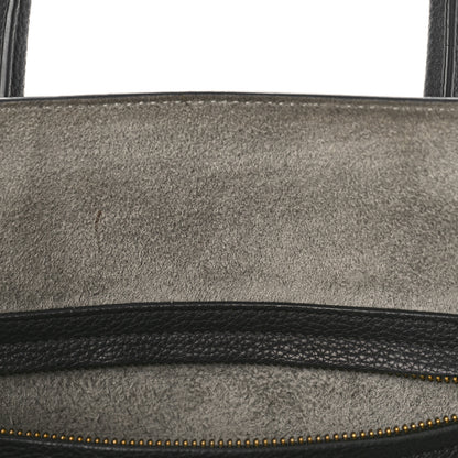 Celine Supple Calfskin Medium Phantom Luggage Black 12 of 14
