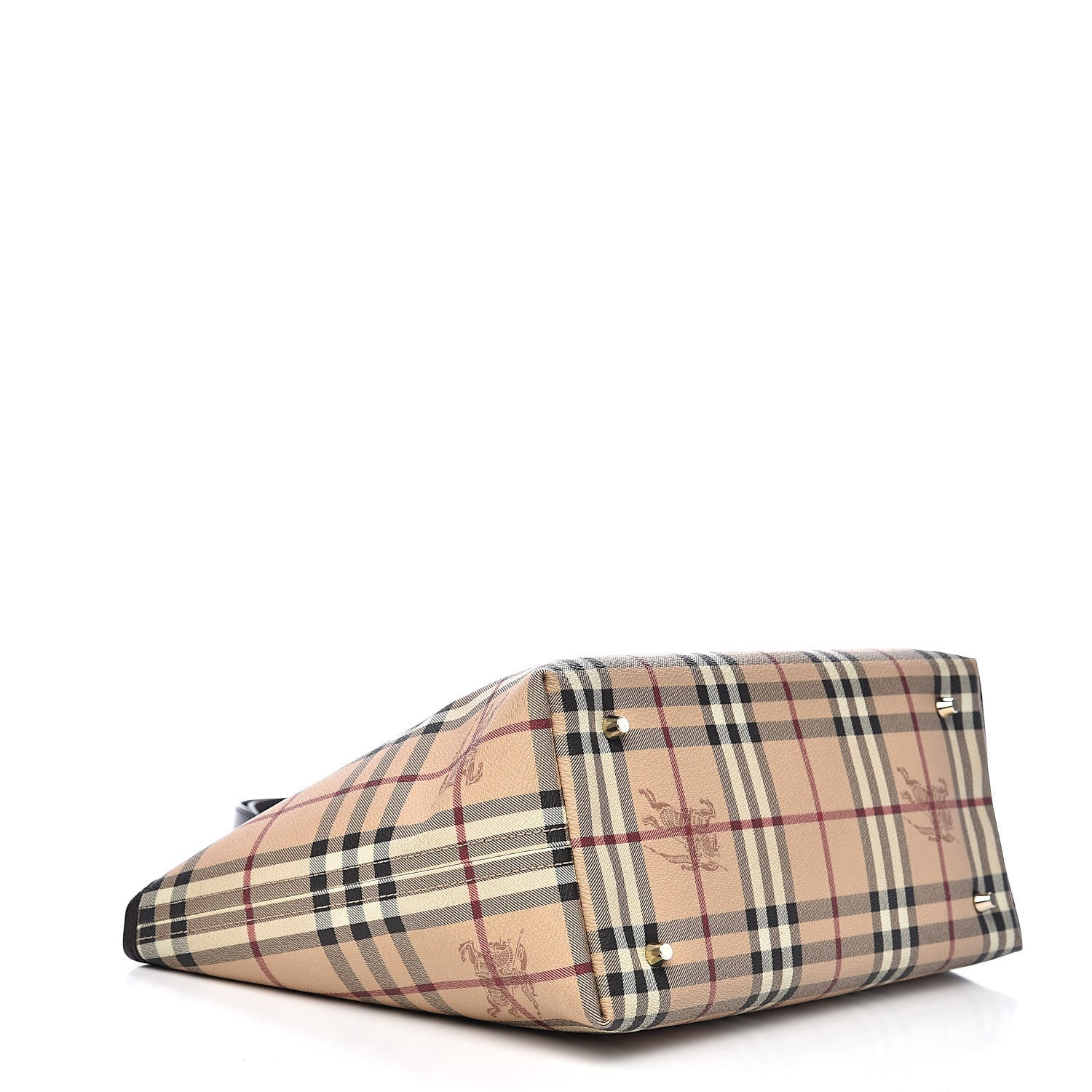 Burberry Haymarket Check Tote Chocolate 4 of 12