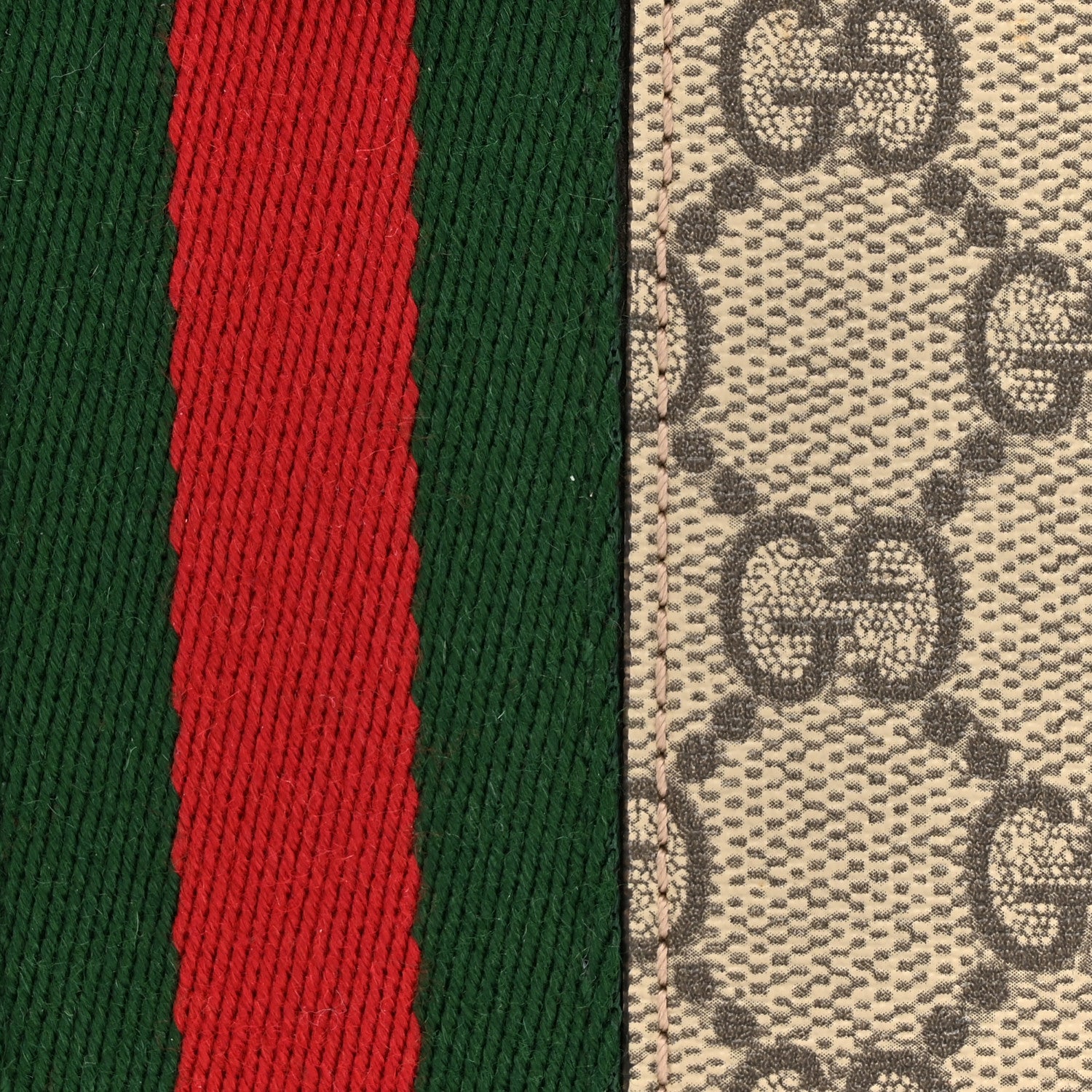 Gucci GG Supreme Monogram Web Mini Ophidia Round Shoulder Bag Brown 8 of 12