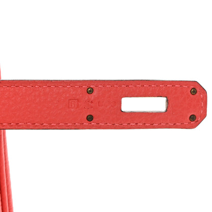 Hermes Togo Birkin 30 Rouge Pivoine 7 of 12