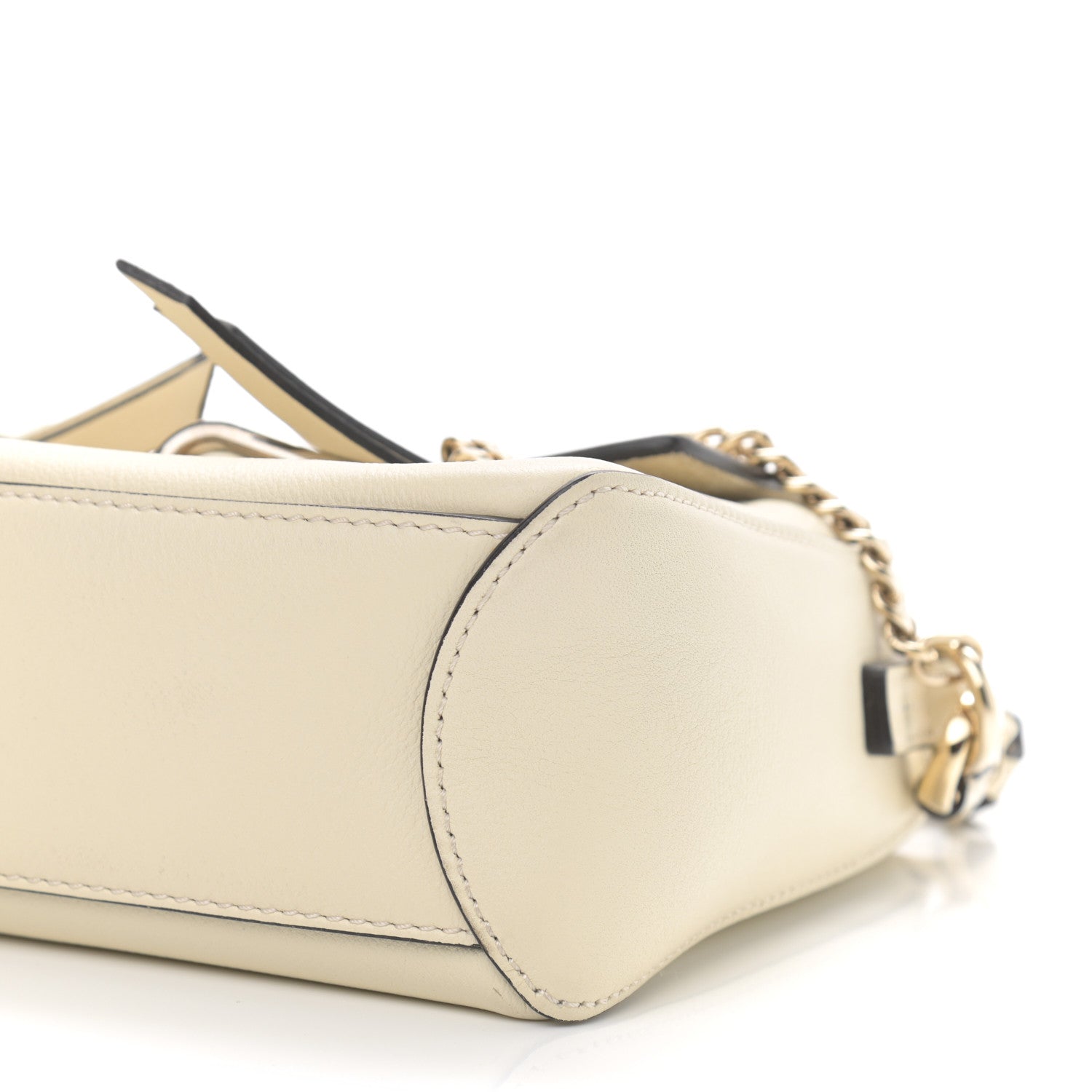 Chloe Calfskin Mini Faye Day Shoulder Bag Off White 10 of 11