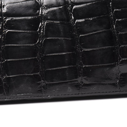 Chanel Alligator Jumbo Double Flap Black 13 of 15