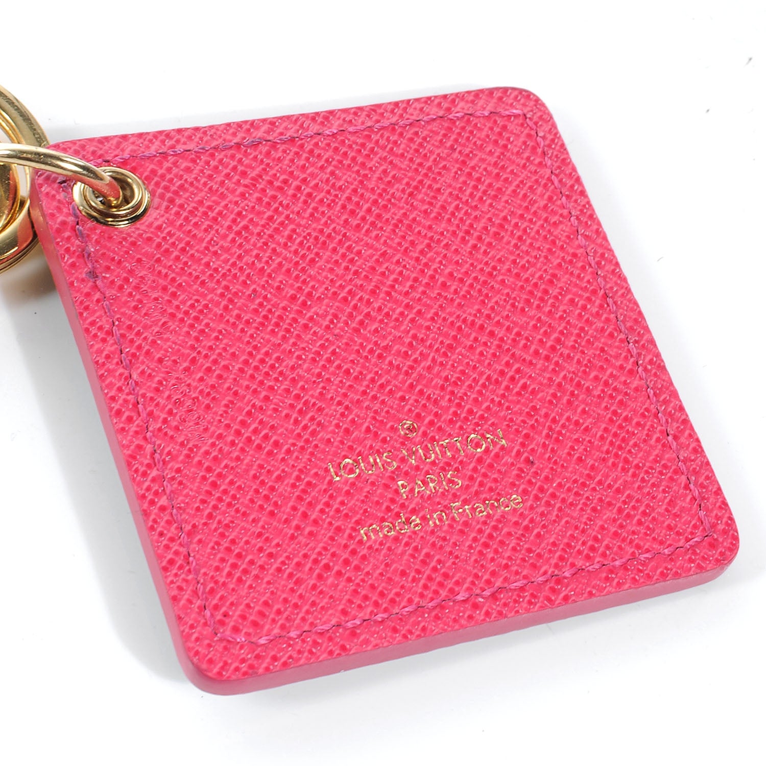Louis Vuitton Monogram Illustre Carousel Bag Charm Key Ring Pink 4 of 5