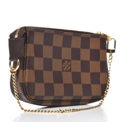 Louis Vuitton Damier Ebene Mini Pochette Accessories 3 of 7