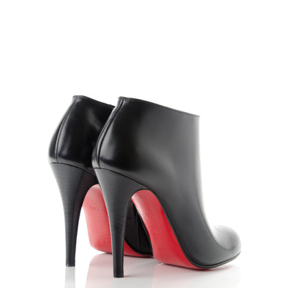 Christian Louboutin Calfskin Belle 100 Ankle Boots 36.5 Black 4 of 7