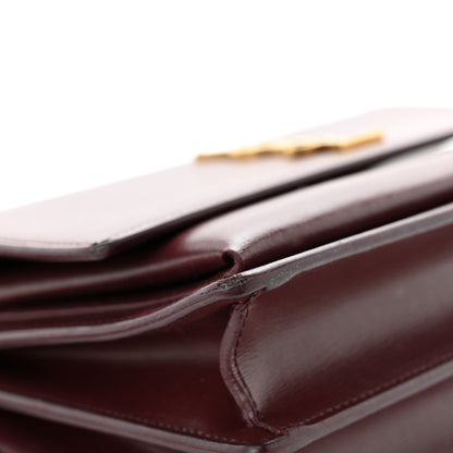 Saint Laurent Calfskin Medium Monogram Sunset Pallisandre 11 of 20