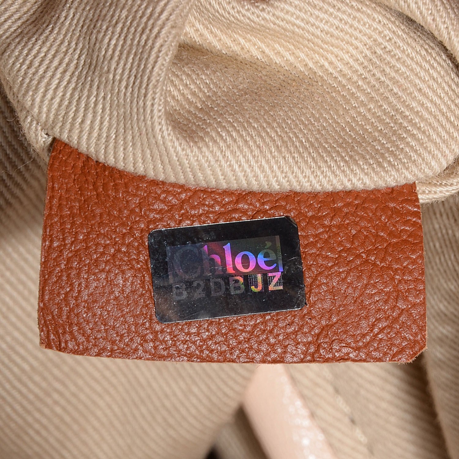 Chloe Calfskin Medium Military Paraty Caramel 8 of 11