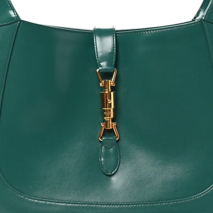 Gucci Boarded Dyana Lux Calfskin Medium Jackie 1961 Hobo Hobo Emerald 7 of 9