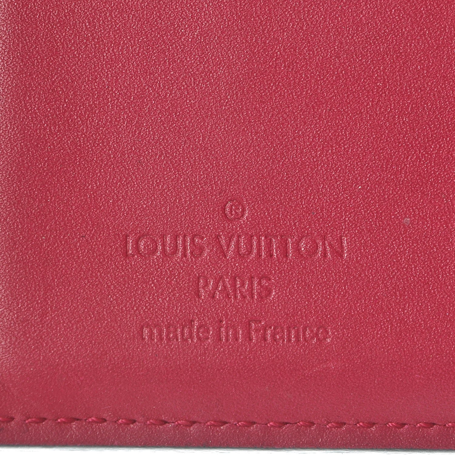Louis Vuitton Vernis French Purse Wallet Rose Indien 9 of 10