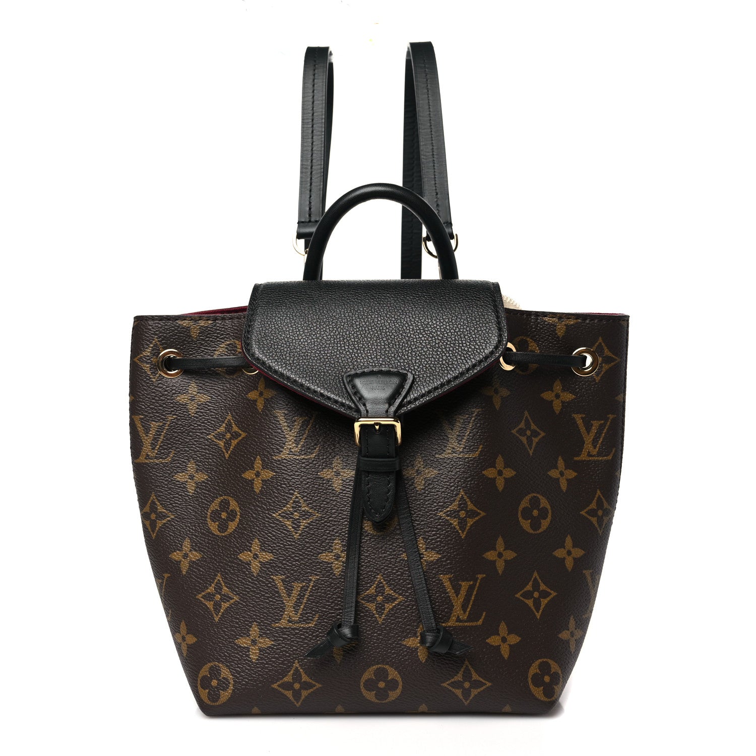 Louis Vuitton Monogram BB Montsouris NM Backpack Black 1 of 9