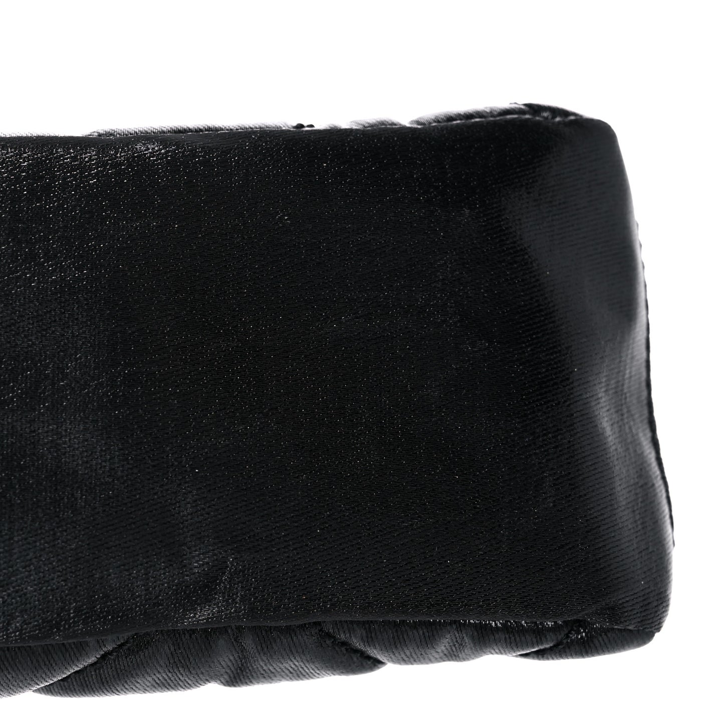 Coated Canvas Biarritz Cosmetic Case Black