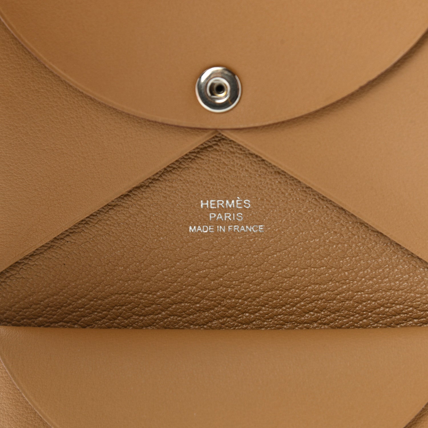 Hermes Swift Moulin à Wind Calvi Duo Card Case Gold 6 of 9