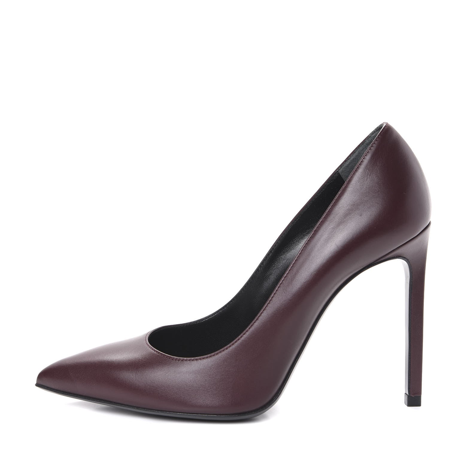Saint Laurent Calfskin Classic Paris 105 36.5 Bordeaux 1 of 9
