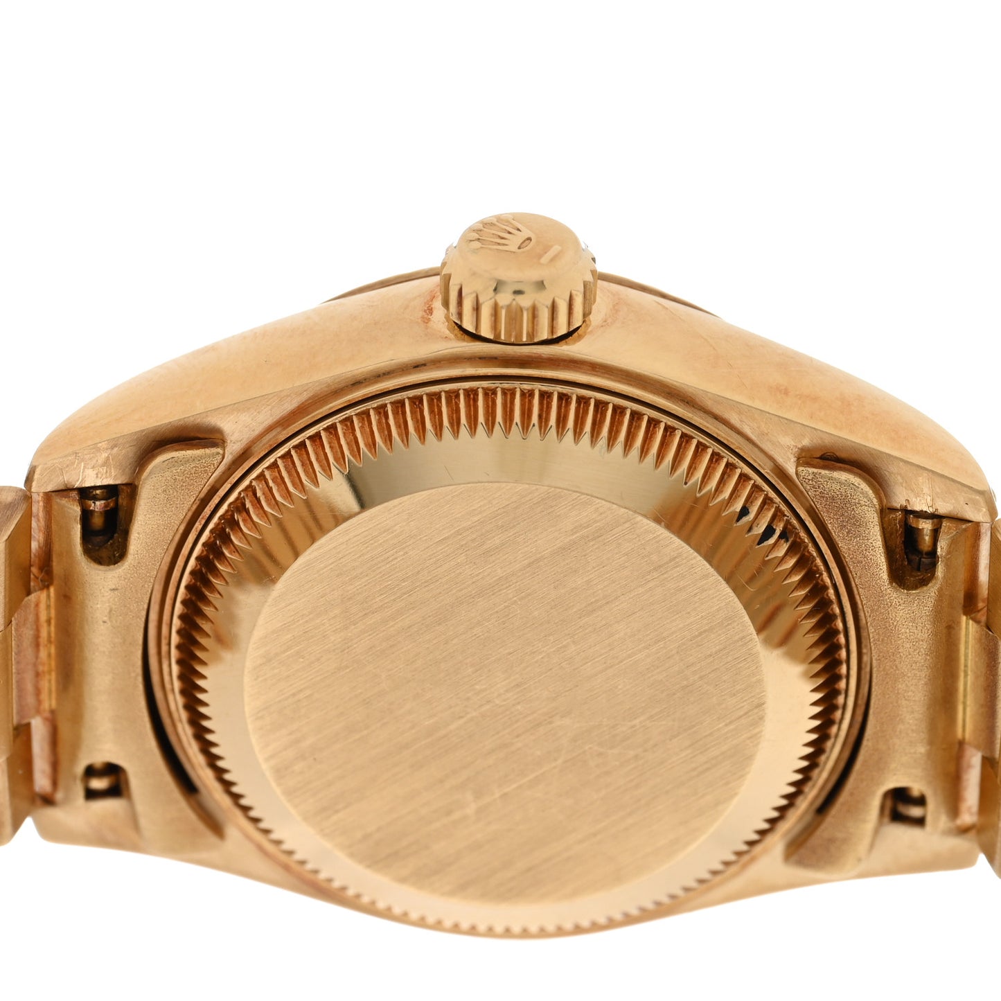 18K Yellow Gold Diamond 26mm Datejust President Watch Champagne 69178