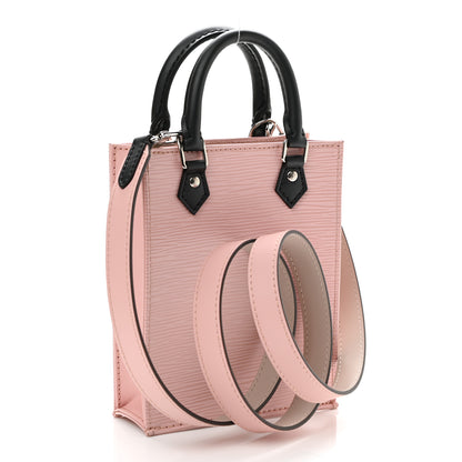 Louis Vuitton Epi Petit Sac Plat Rose Ballerine 3 of 10