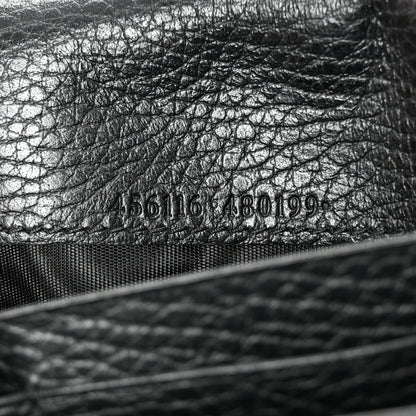 Gucci Dollar Calfskin GG Marmont Continental Wallet Black 7 of 7