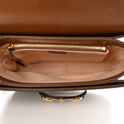 Gucci GG Supreme Monogram Horsebit 1955 Shoulder Bag Beige Brown Sugar 5 of 15