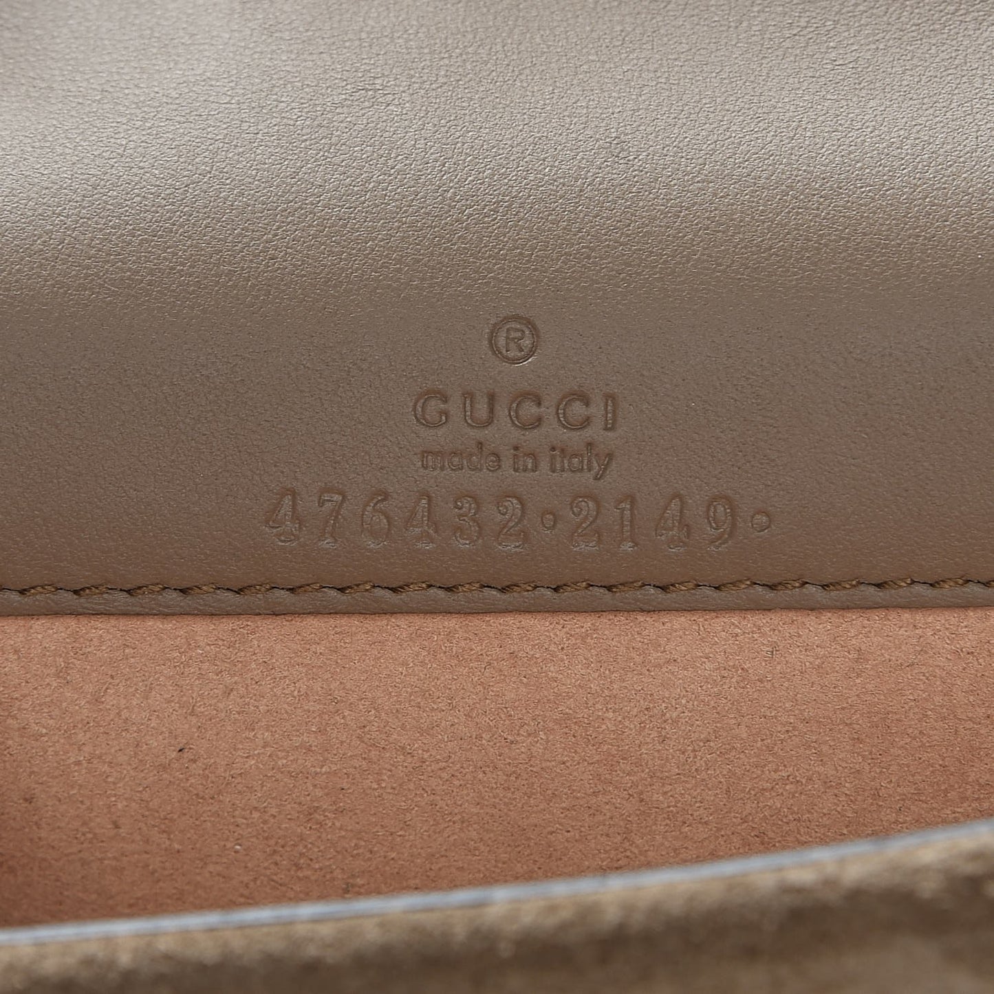 GG Supreme Monogram Super Mini Dionysus Shoulder Bag Taupe