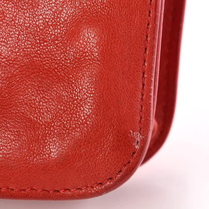 Proenza Schouler Lambskin PS1 Pochette Clutch Bright Red 8 of 8