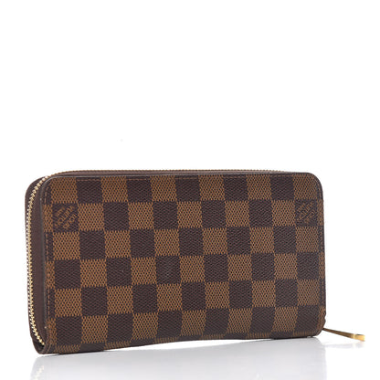 Louis Vuitton Damier Ebene Zippy Wallet 3 of 8