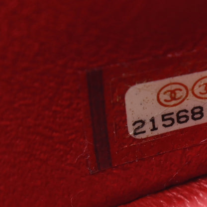 Chanel Lambskin Quilted Mini Rectangular Flap Red 7 of 9