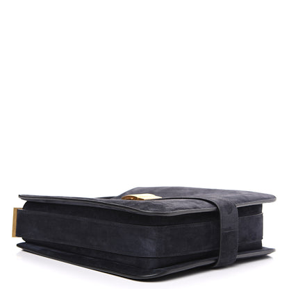 Bottega Veneta Suede Medium Marie Bag Navy 3 of 9