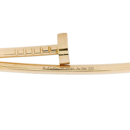 Cartier 18K Yellow Gold Small Juste Un Clou Bracelet 18 3 of 4