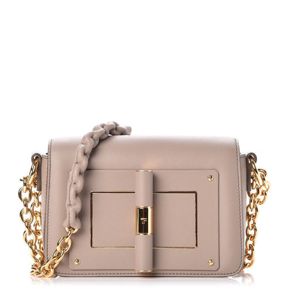 Tom Ford Calfskin Small Natalia Chain Bag Taupe 1 of 7