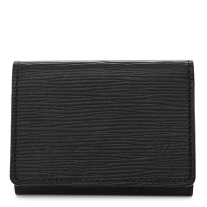 Louis Vuitton LOUIS VUITTON Epi Business Card Holder Black 1 of 6