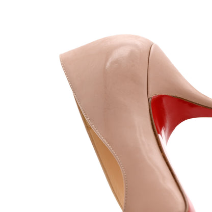 Christian Louboutin Patent Piou Piou 85 Pumps 39.5 Nude 10 of 11