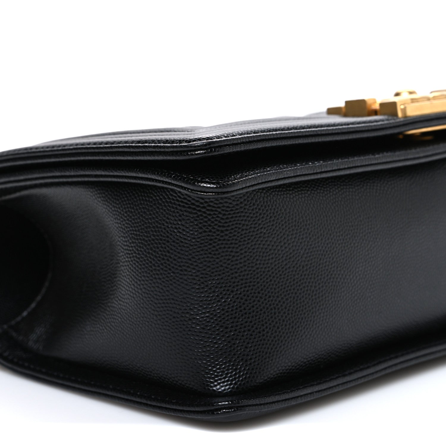 Chanel Caviar Quilted Medium Boy Flap Black 9 of 10