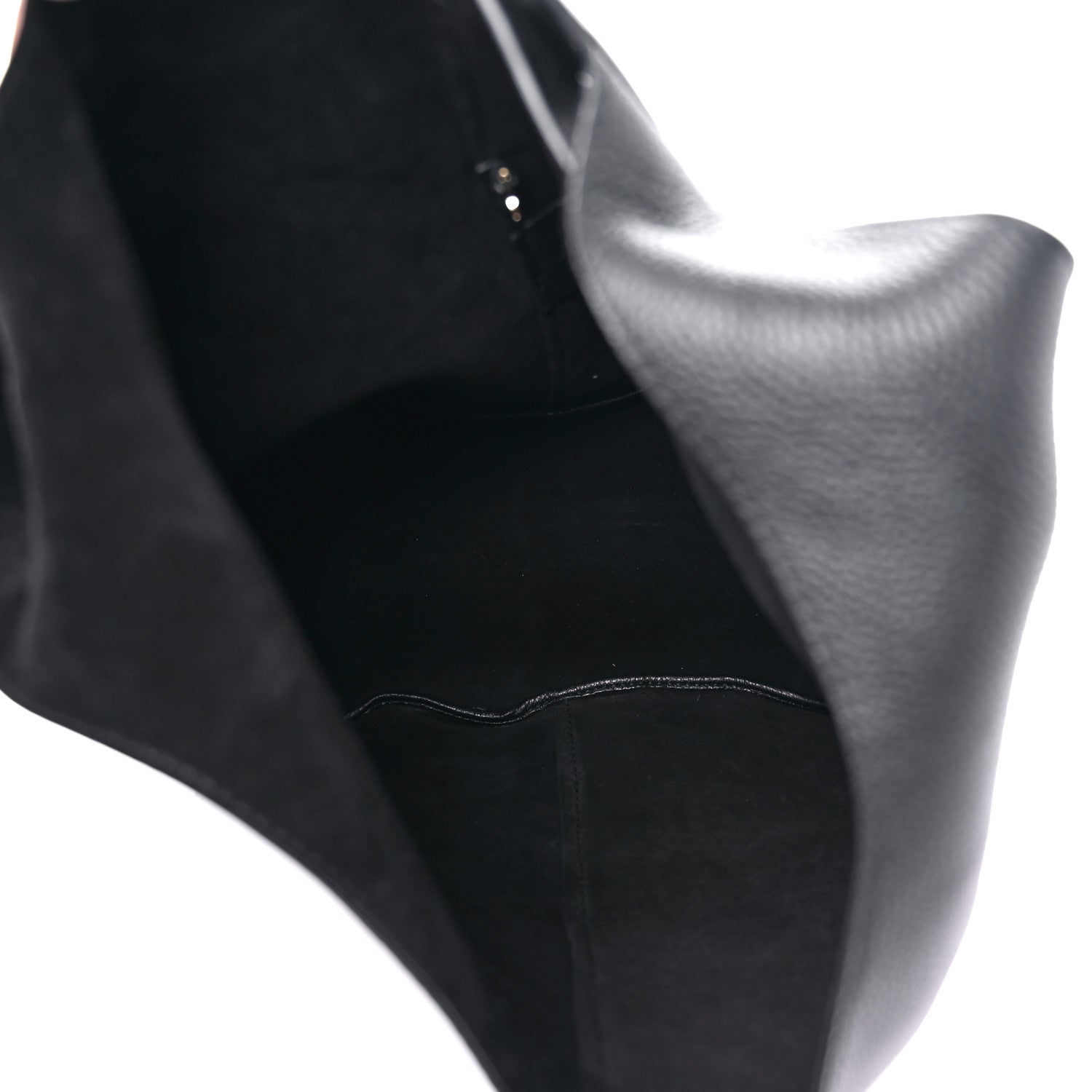 Salvatore Ferragamo Deerskin Sfilata Hobo Black 6 of 9