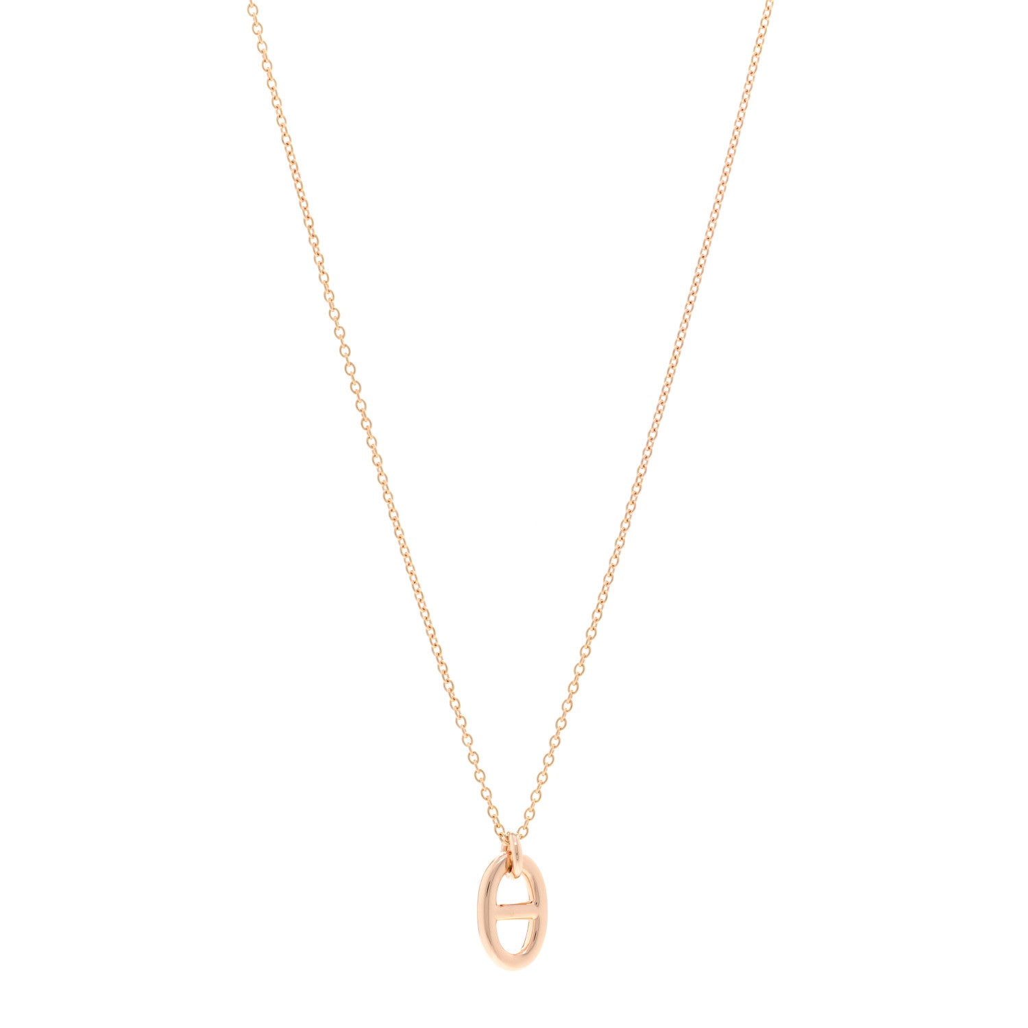 Hermes 18K Rose Gold PM Farandole Pendant Necklace 1 of 6