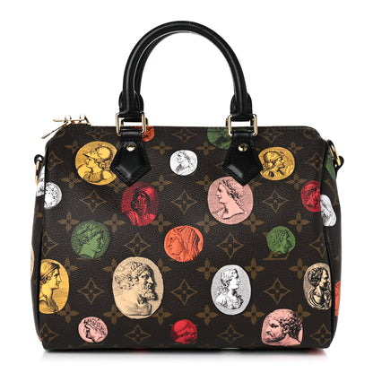 Louis Vuitton X FORNASETTI Monogram Cameo Speedy Bandouliere 25 1 of 8