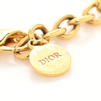 Christian Dior Metal Danseuse Etoile Chain Bracelet Gold 4 of 4