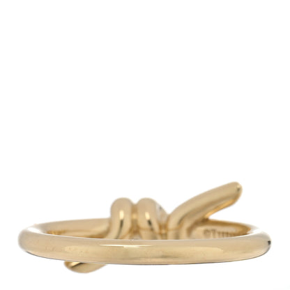 Tiffany 18K Yellow Gold Knot Ring 48 4.5 3 of 5