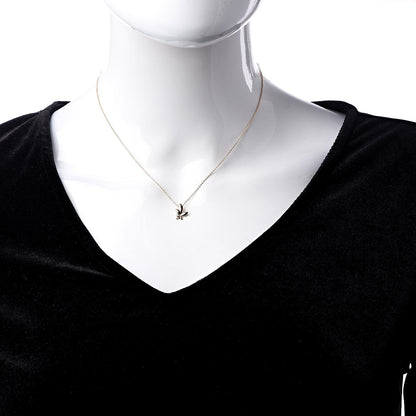 Tiffany 18K Rose Gold Diamond Paloma Picasso Olive Leaf Pendant Necklace 2 of 6